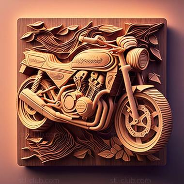 3D мадэль Honda CB600 (STL)